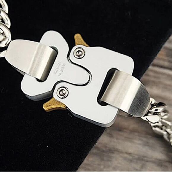 Stainless Steel Chain Link Necklace - Picture 4 of 6